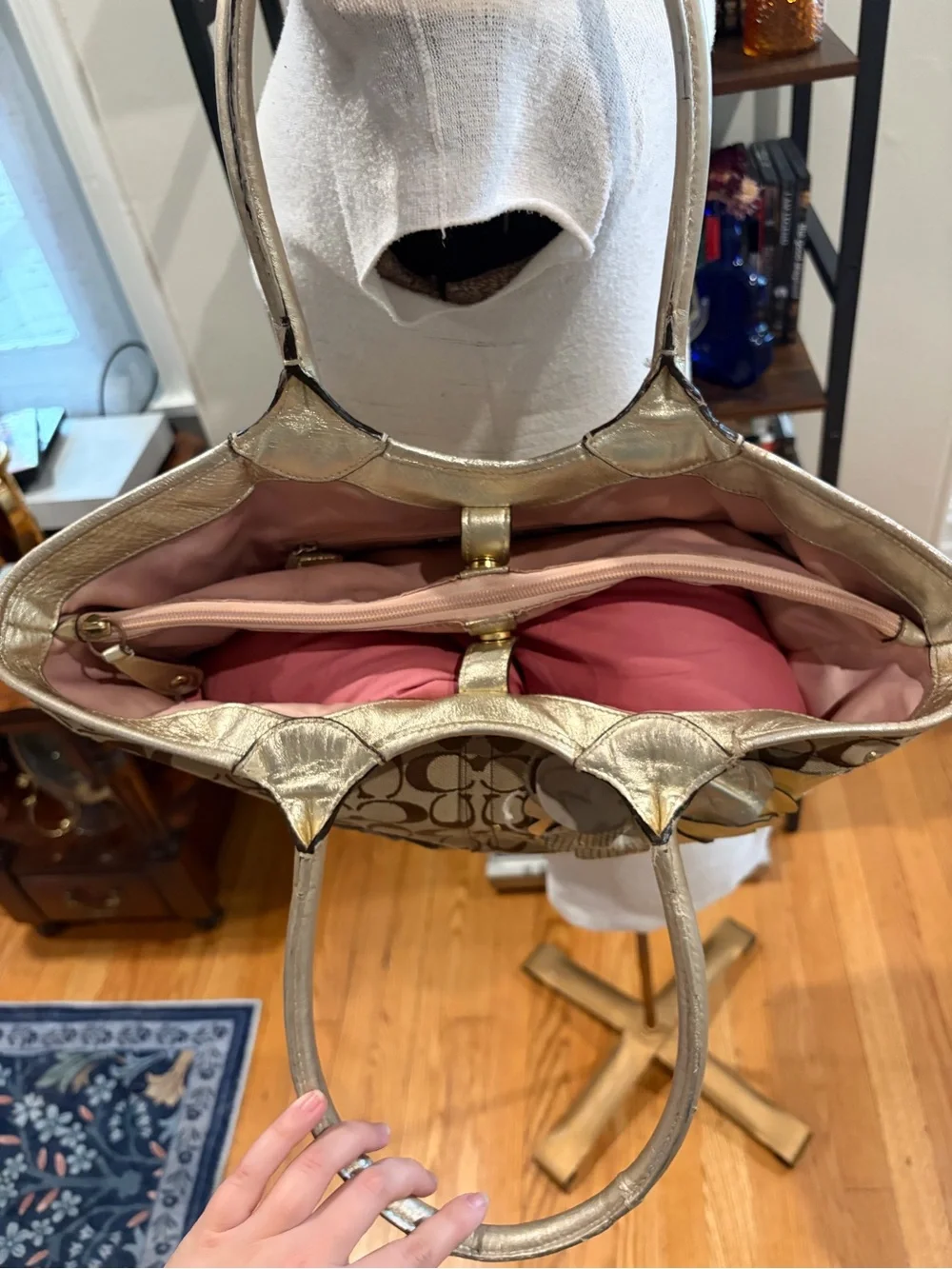 🛑 Coach Bleecker with Floral Appliqués - F16276